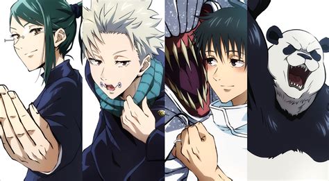 Zenin Maki and Toge Inumaki – Redhornyhead – Jujutsu Kaisen.